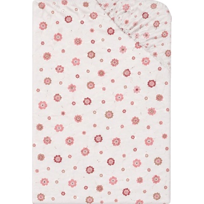 Livarno Žerzejové napínací prostěradlo květiny 180-200x200