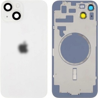 Sklo zadního krytu osazené s magnetem pro Apple iPhone 14 Plus Starlight