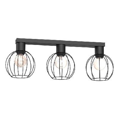 Спот LAPS 3xE27/15W/230V черен (LU0081)