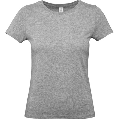 B&C Collection B&c 190 / Дамска тениска от плътен памук - спортно сива m (01004t62002)