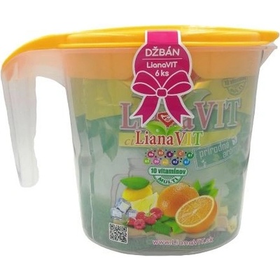 LianaVIT Nápoje s džbánom 6 x 75 g