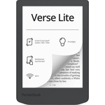 PocketBook Verse Lite - Електронен четец, 6" E Ink Carta, 8GB, Wi-Fi, Подсветка - Черен Четец за Е-книги
