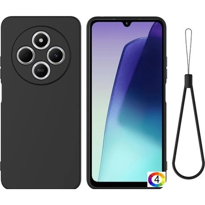 Xiaomi Poco M7 5G Hand Strap Силиконов Калъф TPU и Протектор