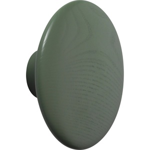 Muuto Кука за стена Dots Wood 13 см бледозелена (03182)