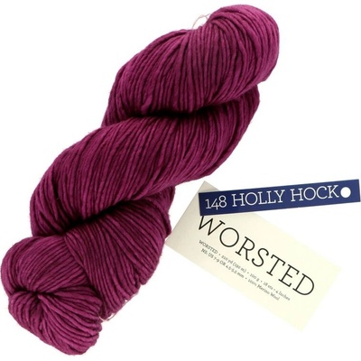Malabrigo Worsted Hollyhock 148 fuchsiová