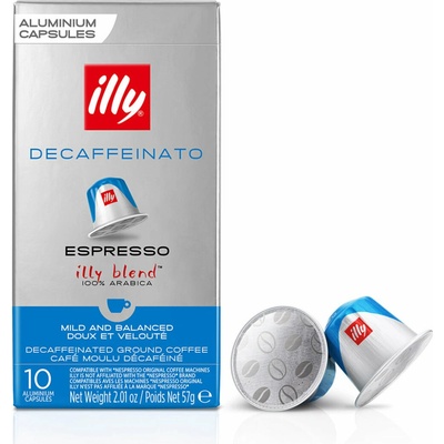 ILLY Espresso Decaffein 10 kapsúl kompatibilné s Nespresso Original