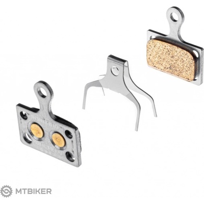 Brzdové destičky Shimano K04-Ti kov original balení