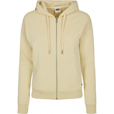 Ladies Organic Terry Zip Hoody softyellow