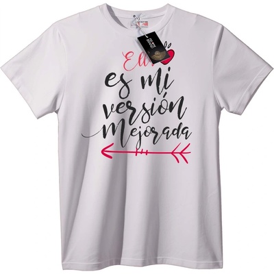 NOONEBRAND Тениска 'Моята Подобрена Версия' - 4XL, Black