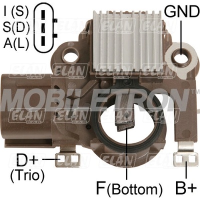Regulátor alternátoru Mitsubishi A6T41491 / F3LY10316A