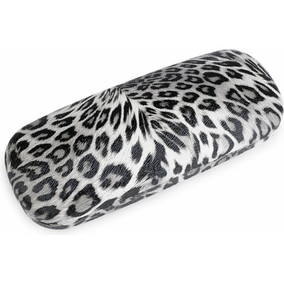 pouzdro na brýle zvířecí vzor šedá nejsvětlejší