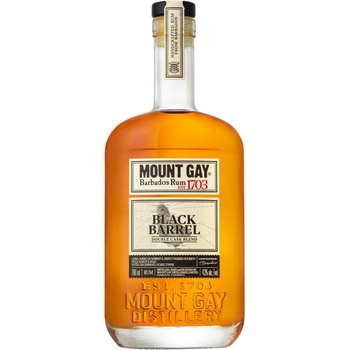 Mount Gay Black Barrel Double Cask Blend 43% 0,7 l (holá láhev)