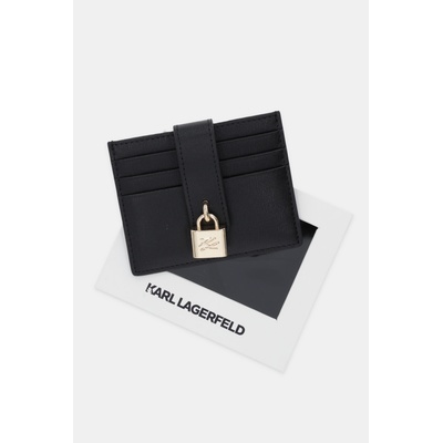 KARL LAGERFELD Кожен калъф за карти Karl Lagerfeld K/AUTOGRAPH (B1W32025)
