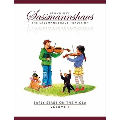 Škola hry na violu The Sassmannshaus Tradition sešit 4