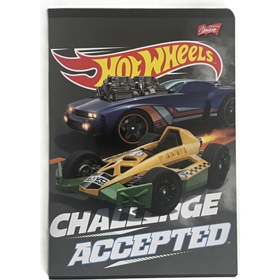 Reas Pack Sešit 523 A5 linkovaný 12mm HOTWHEELS 2
