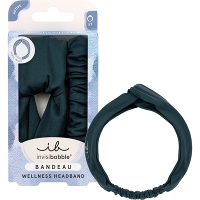 Látková čelenka do vlasů Invisibobble Bandeau Azure - modrá