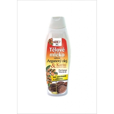 Bione Cosmetics Arganový olej výživné telové mlieko 500 ml