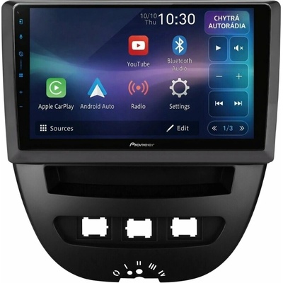 Pioneer SPH-PF97BT Peugeot 107 / Citroen C1 / Toyota Aygo