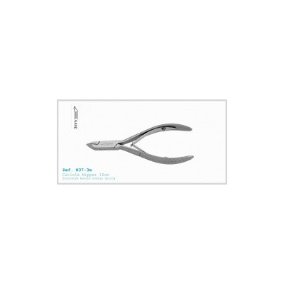 Lexwo kliešte na kožu 10 cm 3 mm typ 137-3