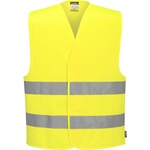 Portwest hi-vis essential es1 es474 / Светлоотразителна жилетка - hv жълта xl (es474yerxl)
