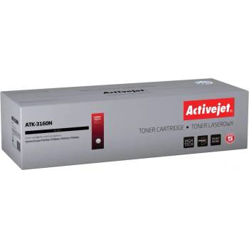 Activejet Тонер Activejet ATK-3160N за принтер Kyocera, Kyocera TK-3160 заместител, Върховен, 12500 страници, черен (ATK-3160N)