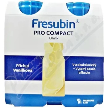 Fresubin Pro Compact Drink vanilka por.sol. 4 x 125 ml