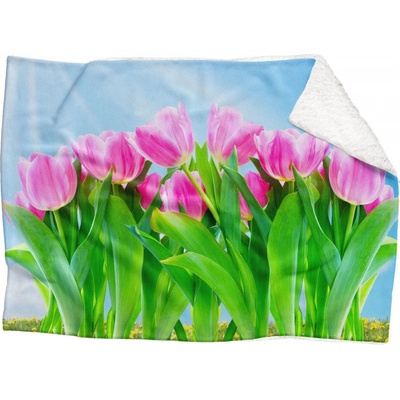 Impar Deka Tulipány Podšití beránkem ANO 150x120