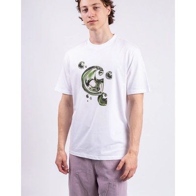 Carhartt WIP S/S Solar Chrome C-Logo t-shirt White
