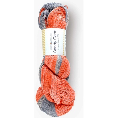 Performance Bavlněná příze Candy Cane 105 - oranžovošedá 200g 850m