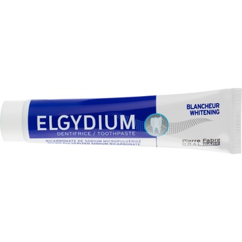 ELGYDIUM Избелваща паста за зъби Whitening, 75 ml