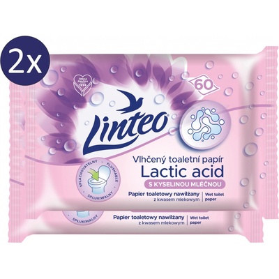 Linteo vlhčené ubrousky s vůní 120 ks