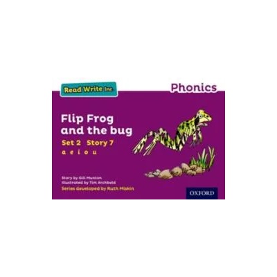 Read Write Inc. Phonics: Purple Set 2 Storybook 7 Flip Frog and the Bug | Gill Munton