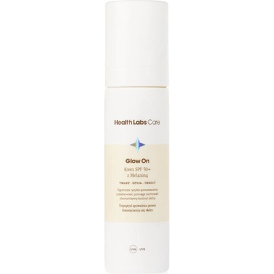 Health Labs Care Glow On SPF 50+ with Melanin дневен крем SPF 50+ 50ml