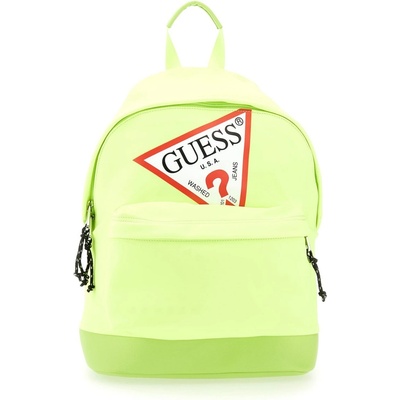 Guess Електрикава раница с контрастно лого Guess