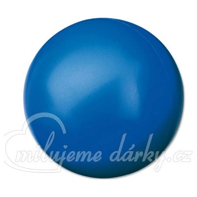 menší pěnový antistresový míček modrá