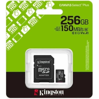 Kingston 256GB microSDXC Canvas Plus SDCS3/256GB