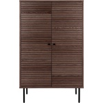 House Nordic Тъмнокафяво шкафче от декор от дъб 80x130 cm Kyoto - House Nordic (3002001)