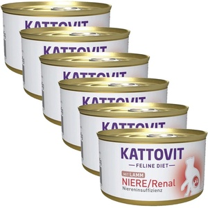 KATTOVIT Niere / Renal консерви за бъбреци агнешко 6 x 85 г