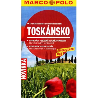 Toskánsko cestovní průvodce s mapou MD