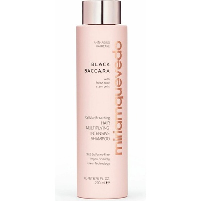 Miriam Quevedo Black Baccara Hair Multiplying Intensive Shampoo 200 ml