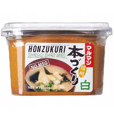 Honzukuri Shiro miso pasta světlá 500 g