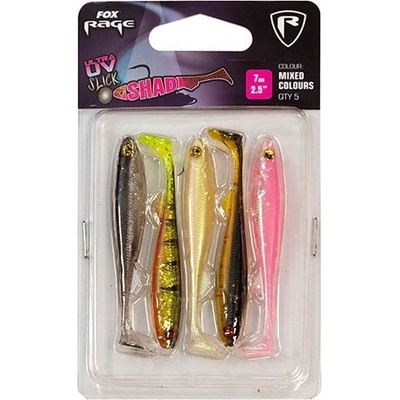 Fox Rage Gumová Nástraha Slick Shad Mixed Colour 5ks - 9cm – Sleviste.cz