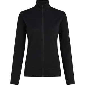 Icebreaker Дамско вълнено яке Icebreaker Women's Merino 300 Realfleece Desc L/S Zip Merino jacket - Black (105-7653-0112)