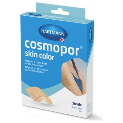 Cosmopor skin color diskrétní náplast 7,2 × 5 cm 5 ks