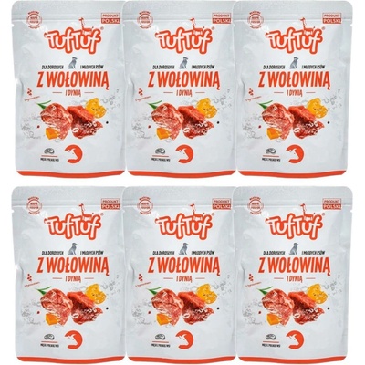 Tuf Tuf Minced beef with pumpkin 6 x 100 g