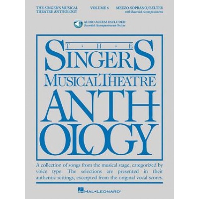 The Singer's Musical Theatre Anthology - Volume 6: Mezzo-Soprano/Belter Book/Online Audio