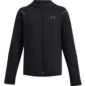 Under Armour Детска поларена блуза Under Armour UA Unstoppable Fleece Boys Full-Zip - Black/Black