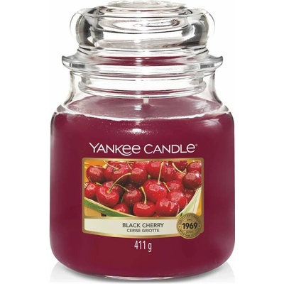 Yankee Candle Classic Black Cherry 411 g – Zbozi.Blesk.cz