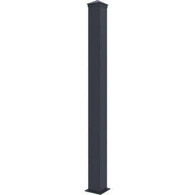 G21 pre plotové pole 10x169 cm s patkou, antracitový