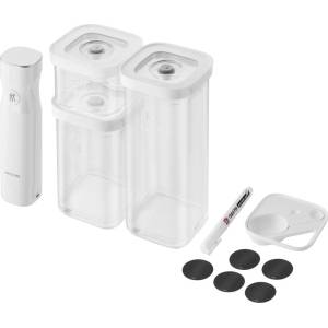 ZWILLING S Zwilling 1025401 Fresh & Save комплект за вакумиране на храна, 6 части, бял (1025401)
